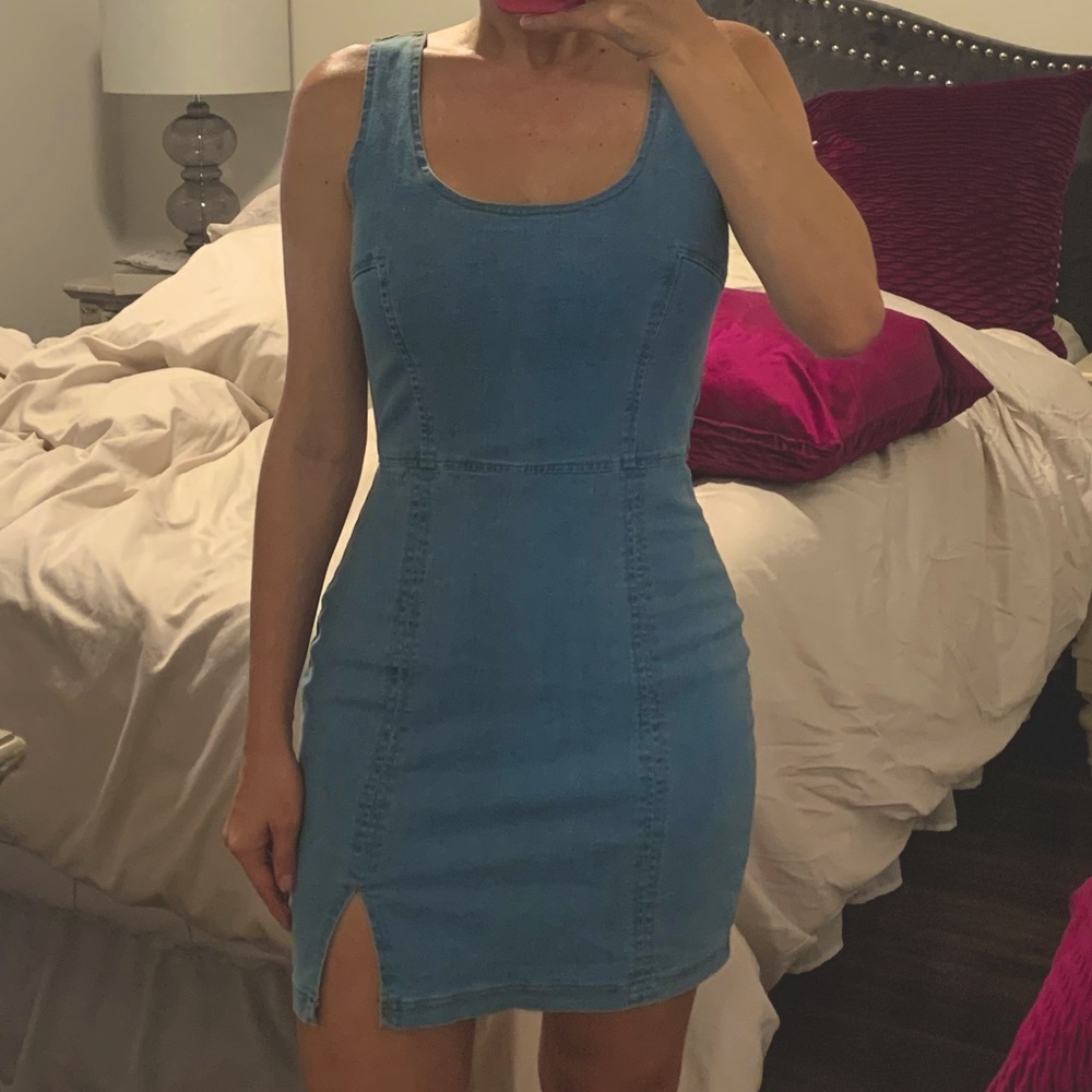 Vici blue Jean dress.
